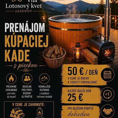 Villa Lotosovy Kvet Jasenov